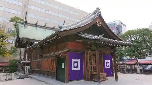 警固神社の本殿・本堂