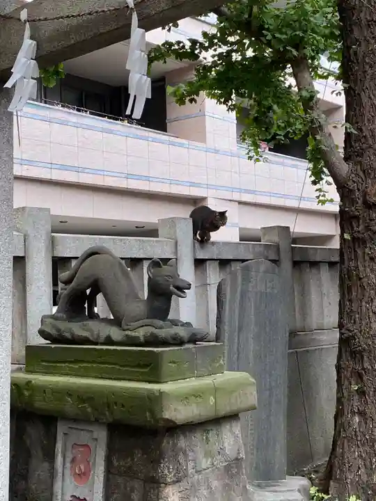 小野照崎神社の狛犬