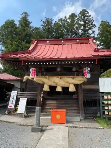 森友瀧尾神社の本殿