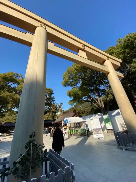 明治神宮の鳥居