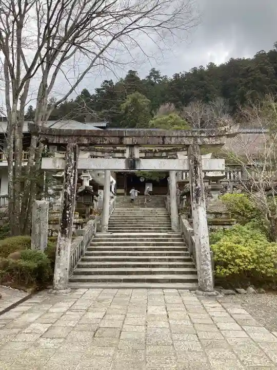 古峯神社の鳥居