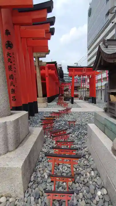 東京羽田 穴守稲荷神社の鳥居