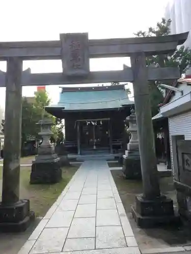 押切稲荷神社の鳥居