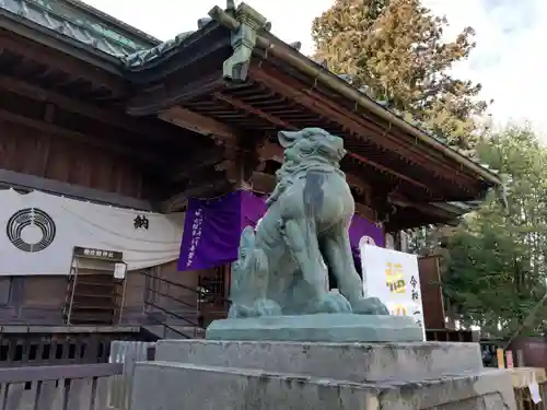 神炊館神社 ⁂奥州須賀川総鎮守⁂の狛犬