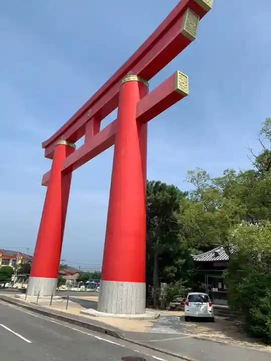 自凝島神社の鳥居