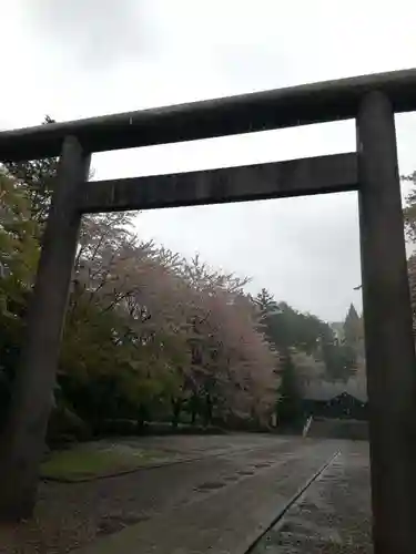 岩手護國神社の鳥居