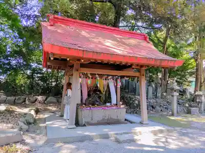 清洲山王宮　日吉神社の手水舎
