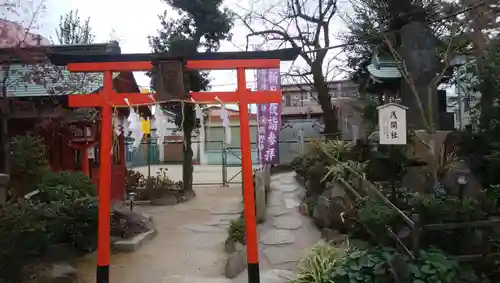 五方山熊野神社の鳥居