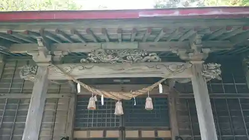 蘭島神社の本殿