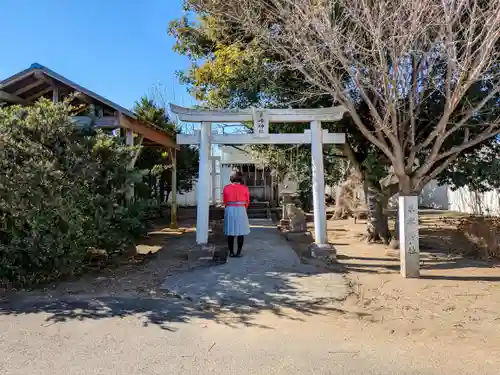 東峰神社の鳥居