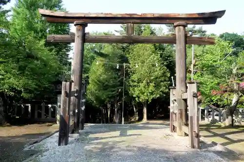 網走神社の鳥居