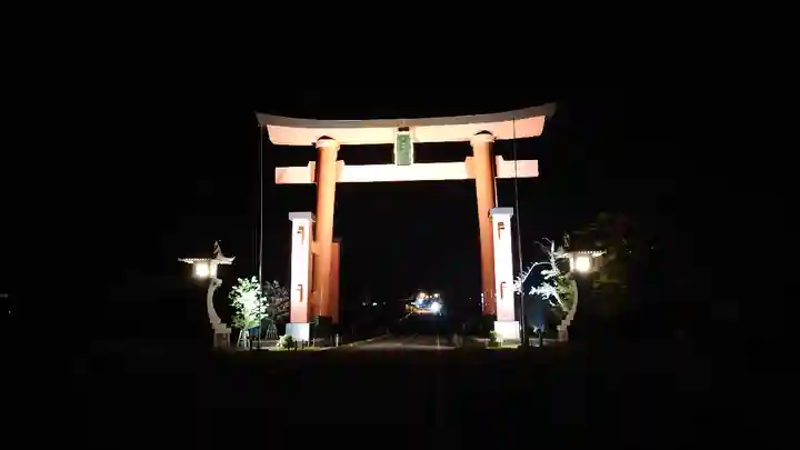 出羽神社(出羽三山神社)~三神合祭殿~の鳥居