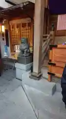 小網神社の狛犬