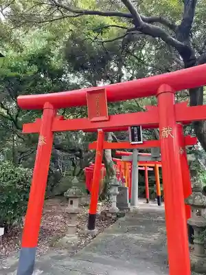 名島神社の鳥居