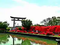 長岡天満宮の庭園