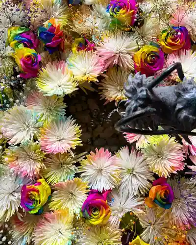 札幌諏訪神社の手水舎