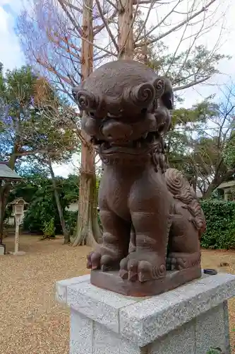 御香宮神社の狛犬