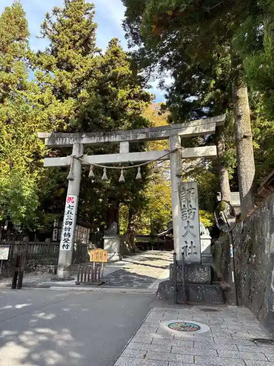 諏訪大社下社春宮(長野県)