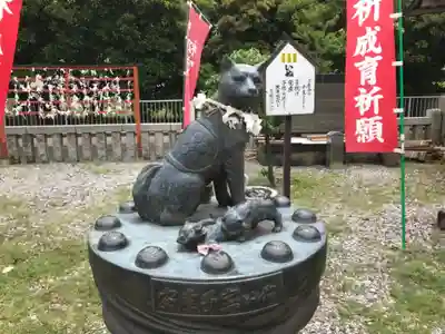 久里浜天神社の狛犬