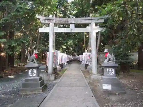 豊川閣　妙厳寺の鳥居