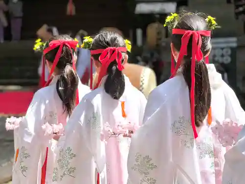 山家神社の神楽