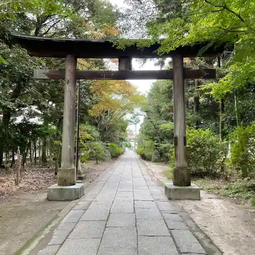 春日部八幡神社の鳥居