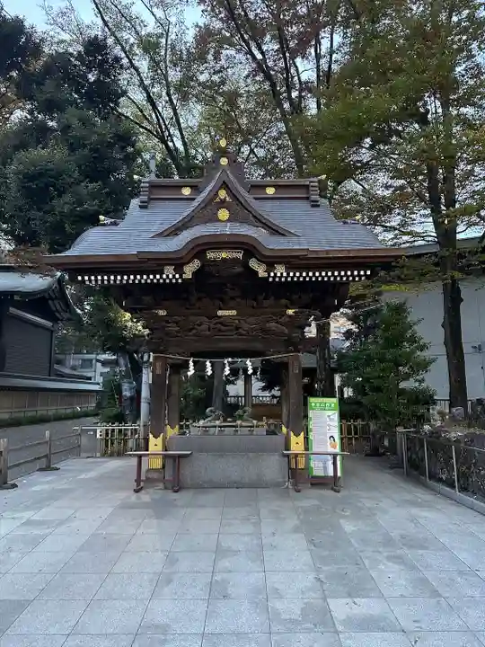 大國魂神社の手水舎