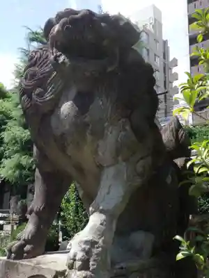 元祇園梛神社・隼神社の狛犬