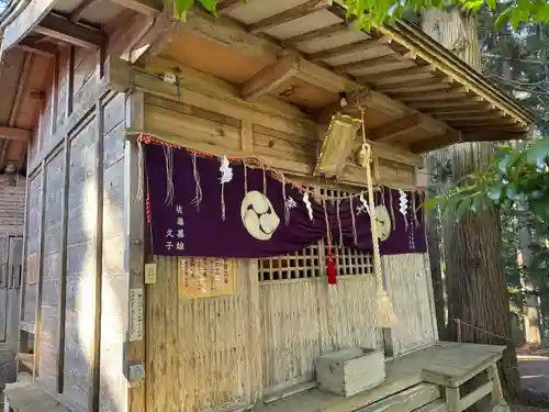 坪沼八幡神社の本殿・本堂