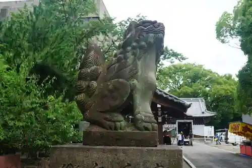 加納天満宮の狛犬