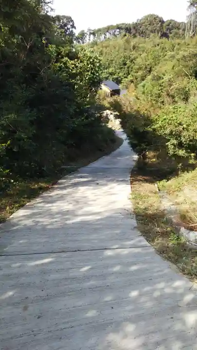 赤尾渋垂郡辺神社の自然