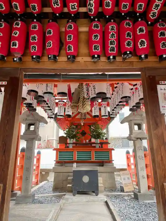 浅澤社(住吉大社境外末社)の山門・神門