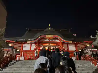 花園神社の初詣