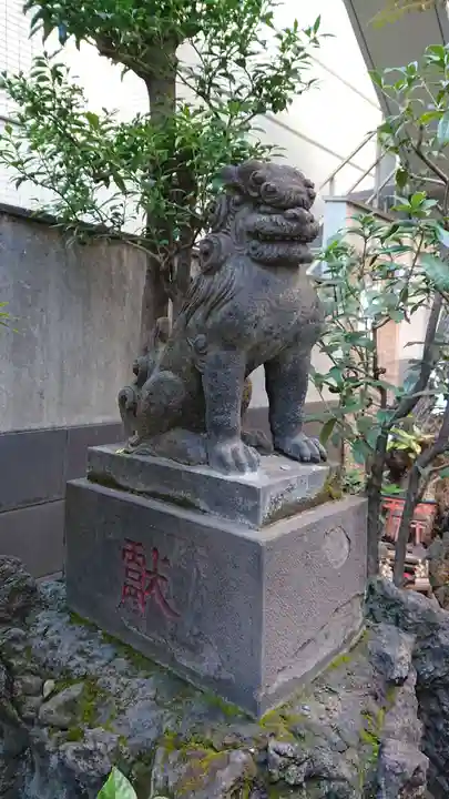 末廣神社の狛犬