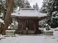 栗溪神社の本殿・本堂