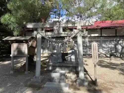 黒磯神社の鳥居