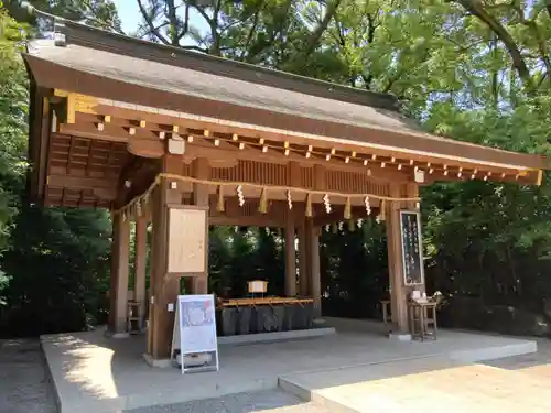 寒川神社の手水