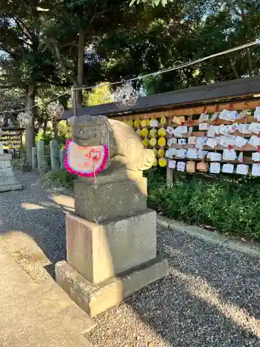 菊田神社の狛犬