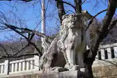 福島縣護國神社の狛犬