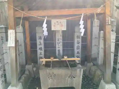 彌榮神社の手水舎