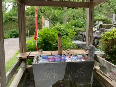 真野寺の手水舎
