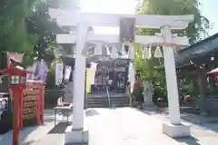 川越八幡宮の鳥居