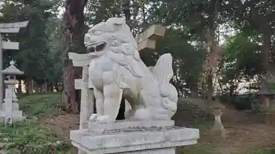 光岡八幡宮の狛犬