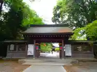 (長良)天神神社の山門・神門