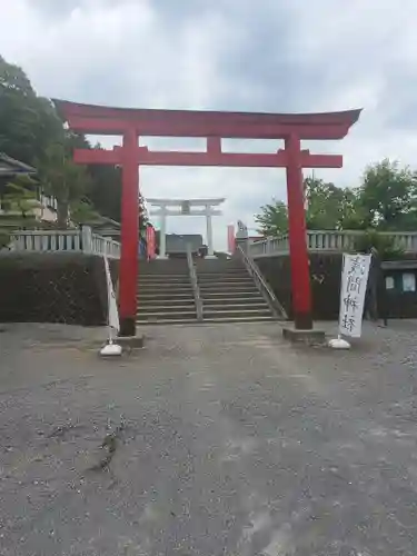 浅間神社の鳥居