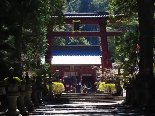 北口本宮冨士浅間神社の鳥居