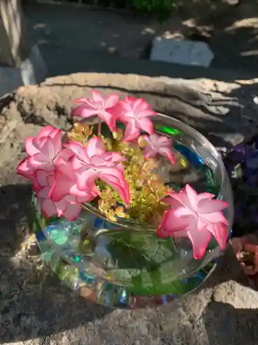 彌都加伎神社の手水舎