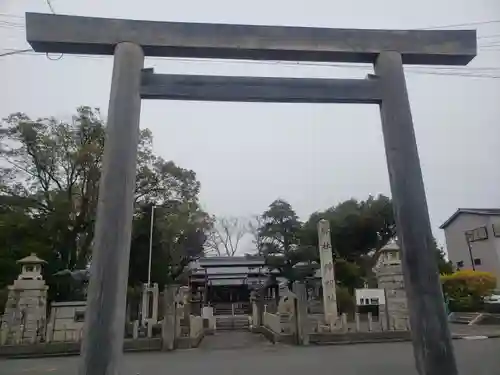 赤須賀神明社の鳥居