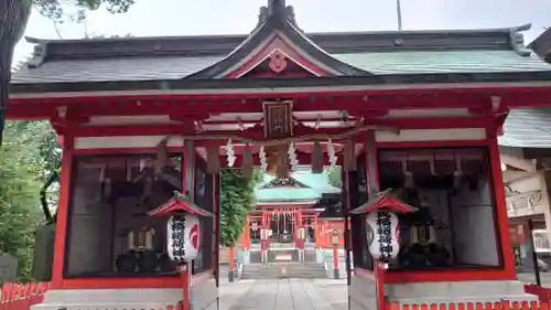 馬橋稲荷神社の山門・神門