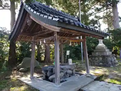 日吉神社の手水舎